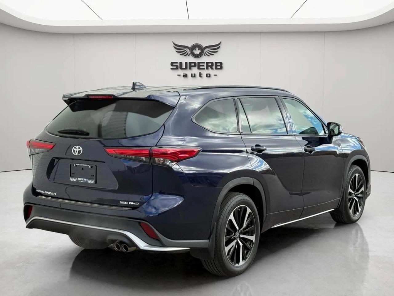 2022 Toyota Highlander XSE   AWD   NO ACCIDENT   SUNROOF   RED LEATHER SE Photo