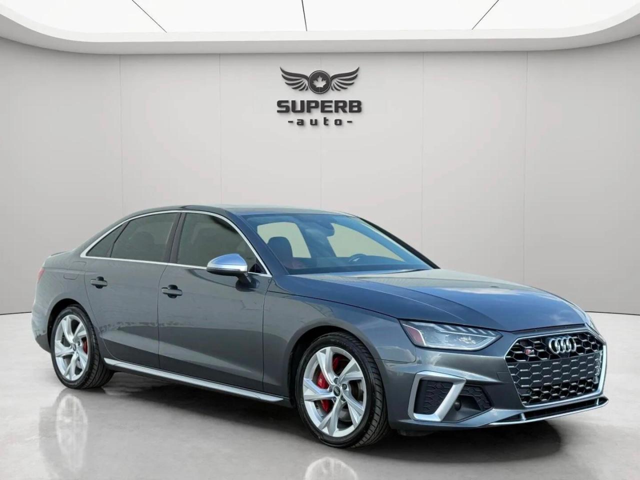 2021 Audi S4 PROGRESSIV   QUATTRO   NO ACCIDENT   RED INTERIOR Photo