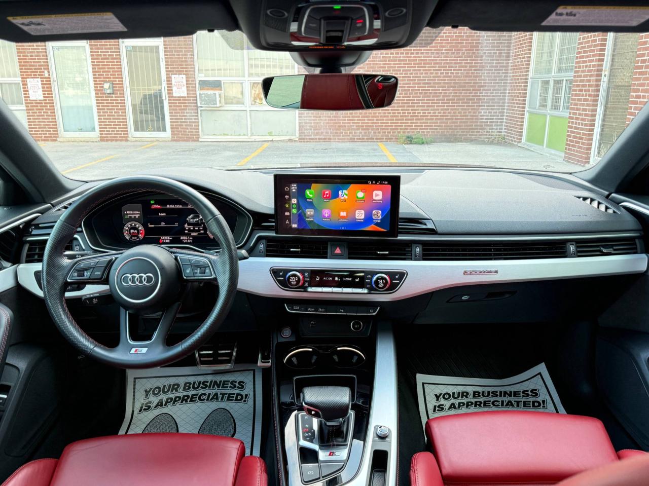 2021 Audi S4 PROGRESSIV   QUATTRO   NO ACCIDENT   RED INTERIOR Photo