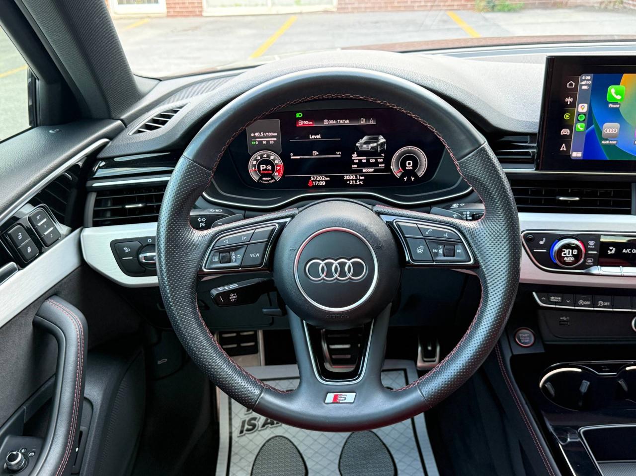 2021 Audi S4 PROGRESSIV   QUATTRO   NO ACCIDENT   RED INTERIOR Photo