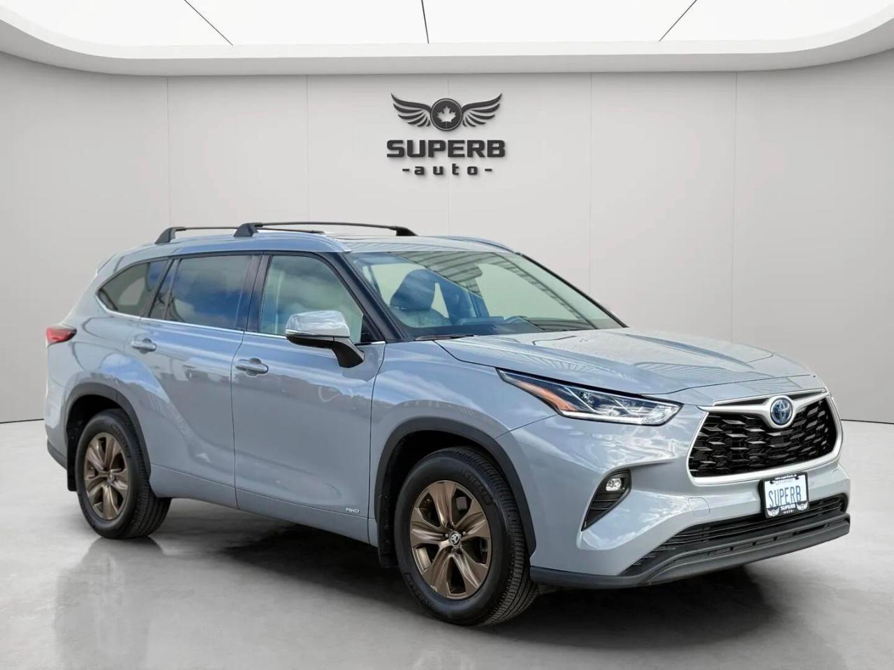 2022 Toyota Highlander Hybrid XLE   AWD   HYBRID   BRONZE EDITION   NO ACCIDENT Photo2