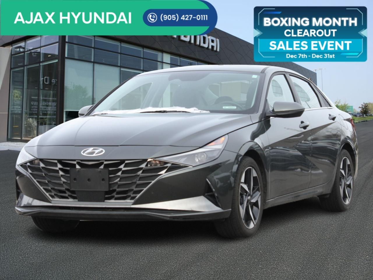 2023 Hyundai Elantra Luxury / Leather / Bose Audio / Navigation Photo0