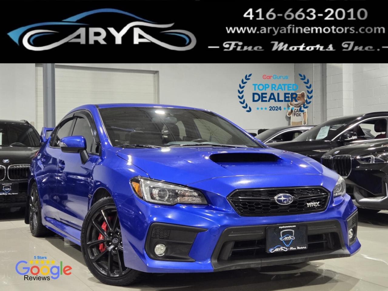 2021 Subaru WRX Sport-tech Manual Leather & Sunroof Brembo Brakes Photo0