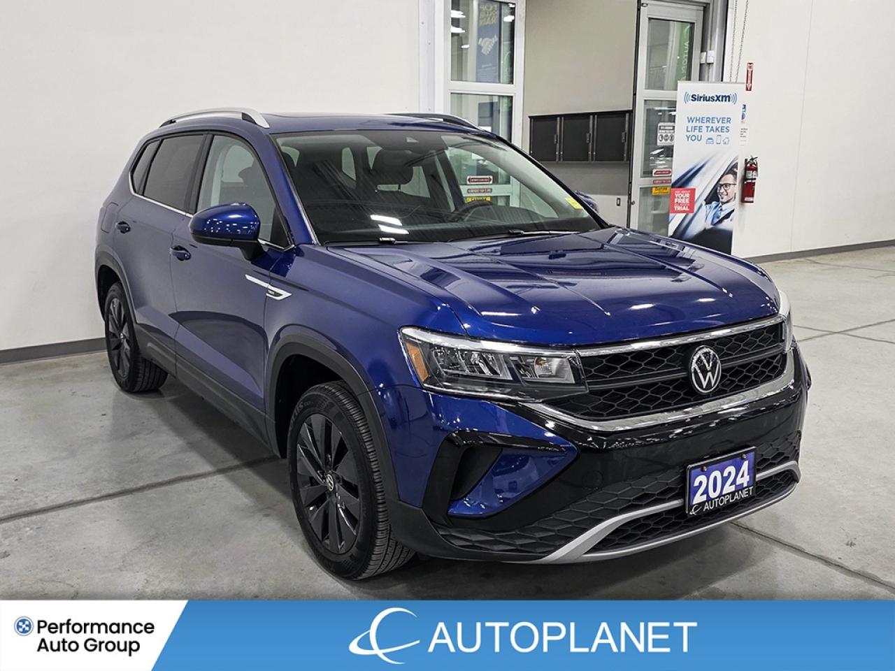 2024 Volkswagen Taos Comfortline, Pano Roof, Back Up Cam, Bluetooth! Photo2