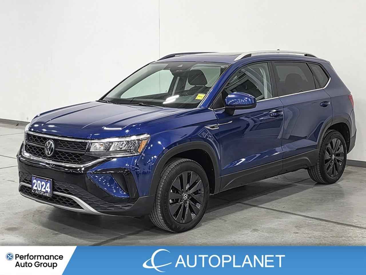 2024 Volkswagen Taos Comfortline, Pano Roof, Back Up Cam, Bluetooth! Photo0