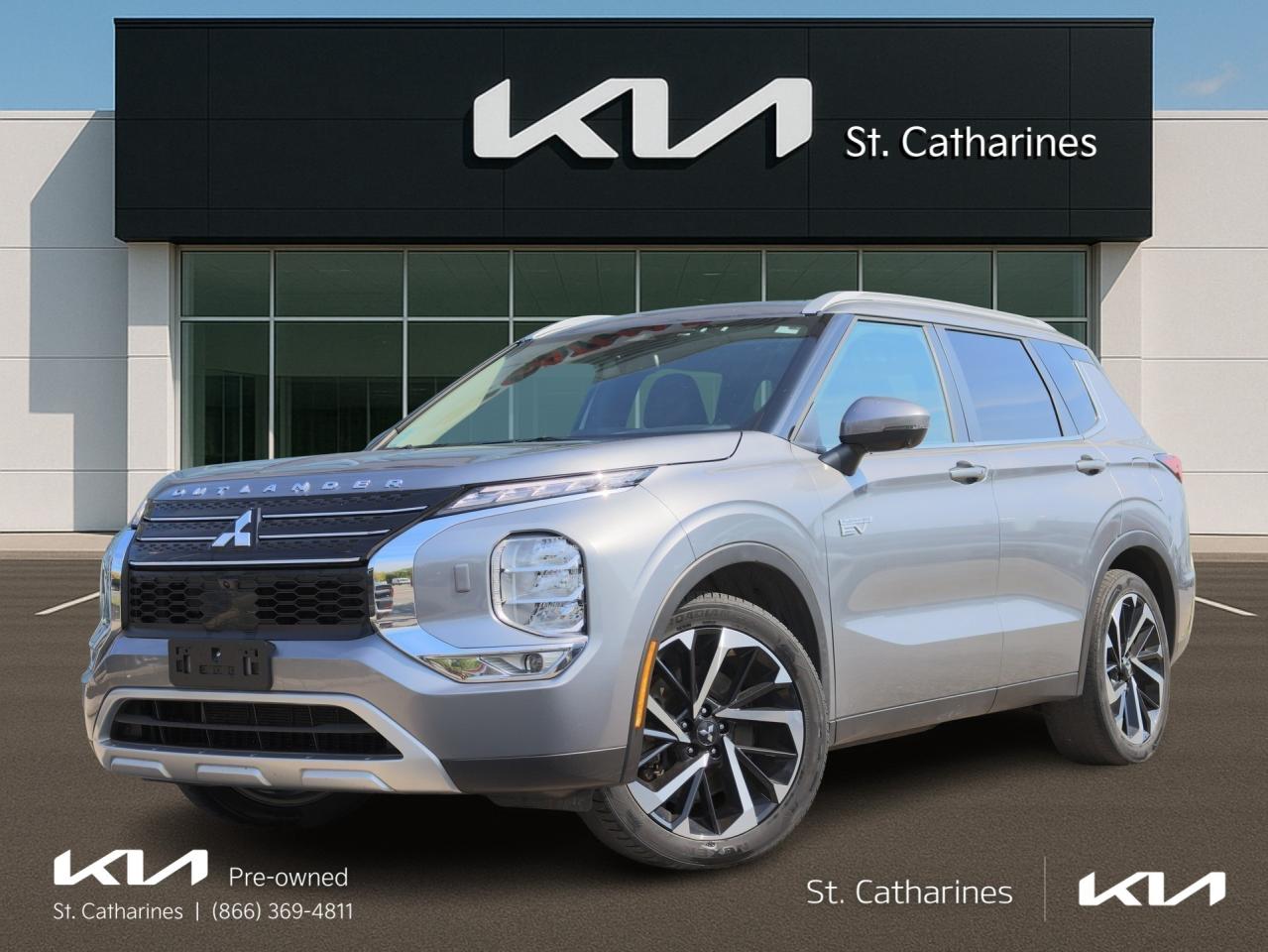 2023 Mitsubishi Outlander PHEV SEL S-AWC   Rain-Sensing Wipers   NAV   360 Cam Photo0