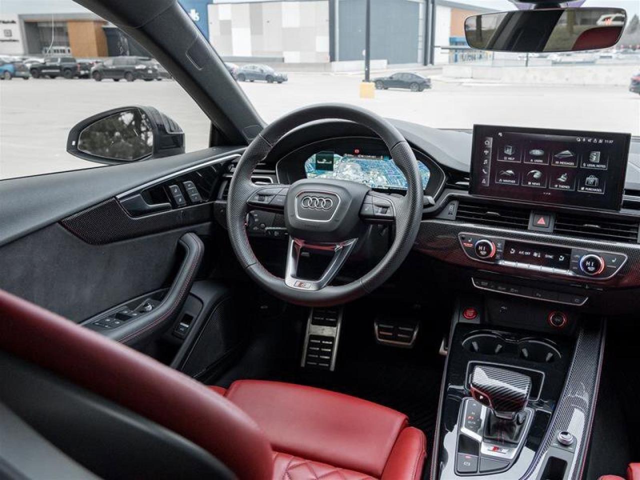 2023 Audi S5 Sportback Technik 3.0 TFSI Quattro Black Pkg Competition Red Photo