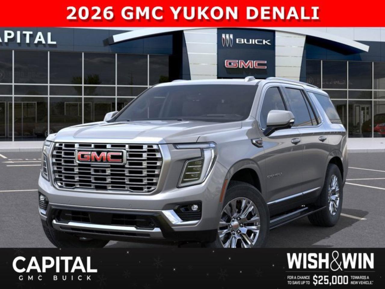 New 2026 GMC Yukon Denali 4WD for sale in Edmonton, AB