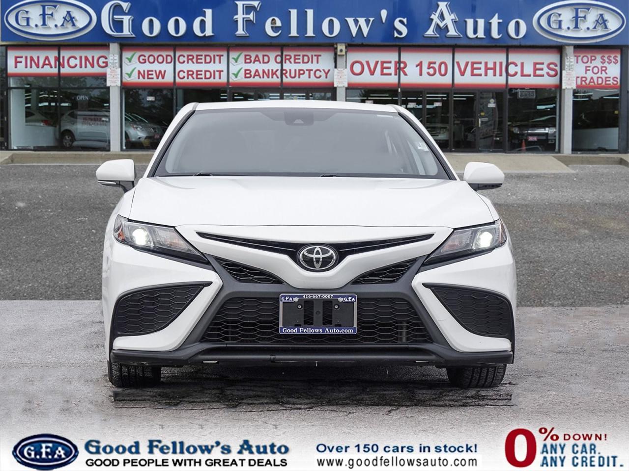 2022 Toyota Camry SE MODEL, REARVIEW CAMERA, LEATHER & CLOTH, HEATED Photo2