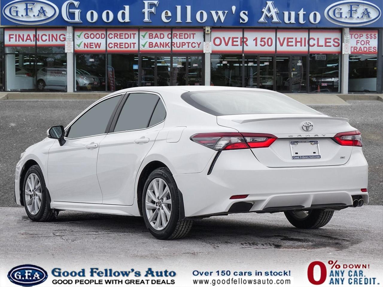 2022 Toyota Camry SE MODEL, REARVIEW CAMERA, LEATHER & CLOTH, HEATED - Photo #5