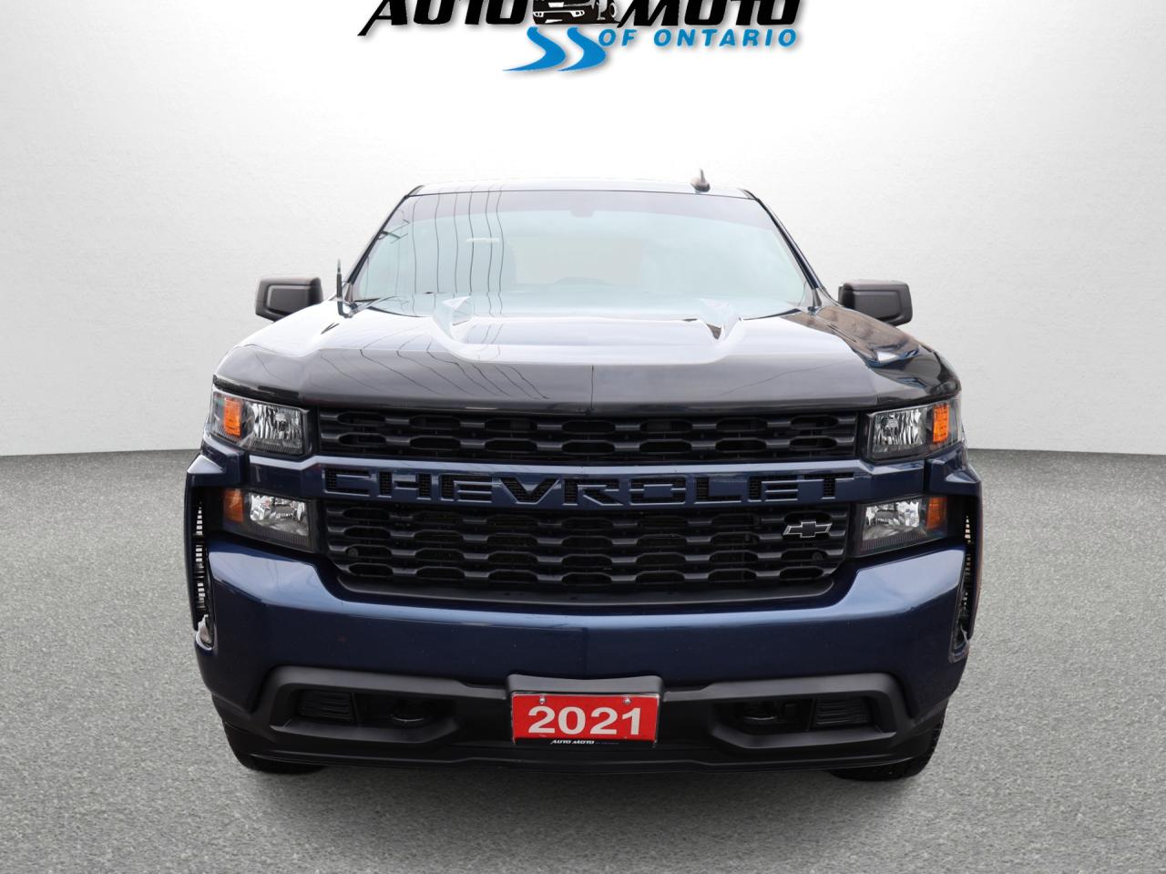 2021 Chevrolet Silverado 1500 V8 CUSTOM CREW 4WD CERTIFIED *CHEVROLET MAINTAIN* CAMERA BLUETOOTH CRUISE ALLOYS - Photo #2