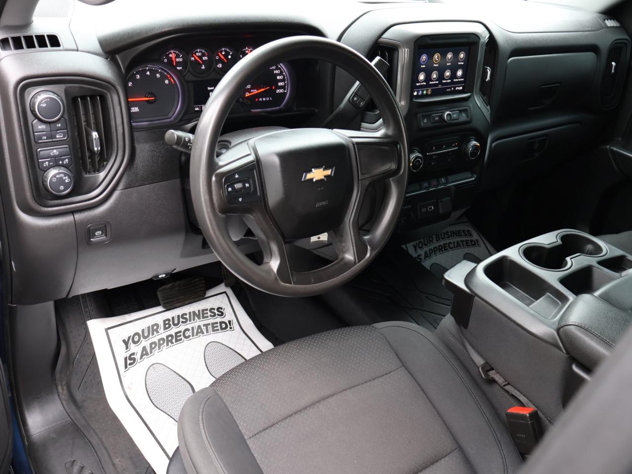 2021 Chevrolet Silverado 1500 V8 CUSTOM CREW 4WD CERTIFIED *CHEVROLET MAINTAIN* CAMERA BLUETOOTH CRUISE ALLOYS - Photo #8