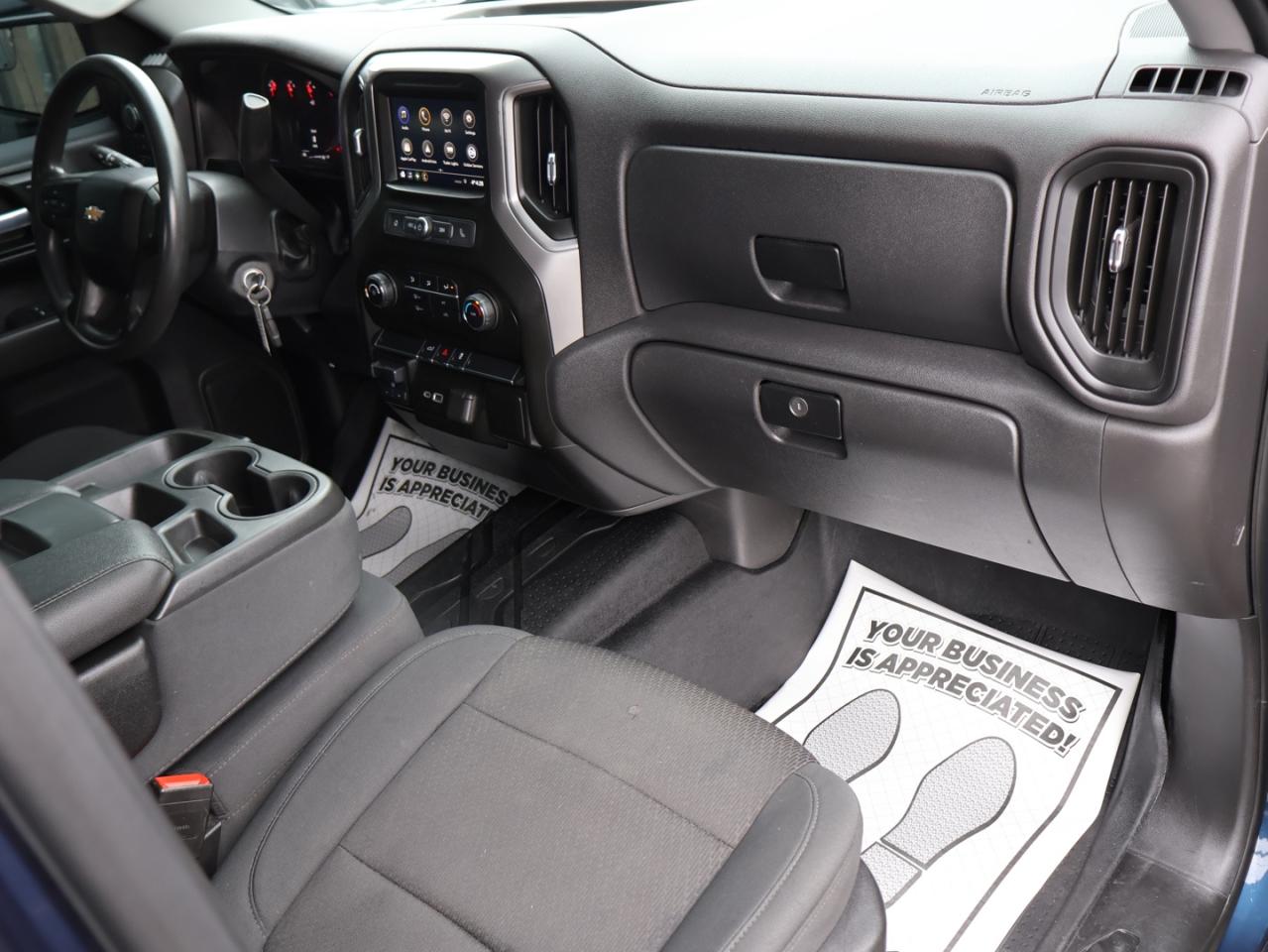 2021 Chevrolet Silverado 1500 V8 CUSTOM CREW 4WD CERTIFIED *CHEVROLET MAINTAIN* CAMERA BLUETOOTH CRUISE ALLOYS - Photo #12