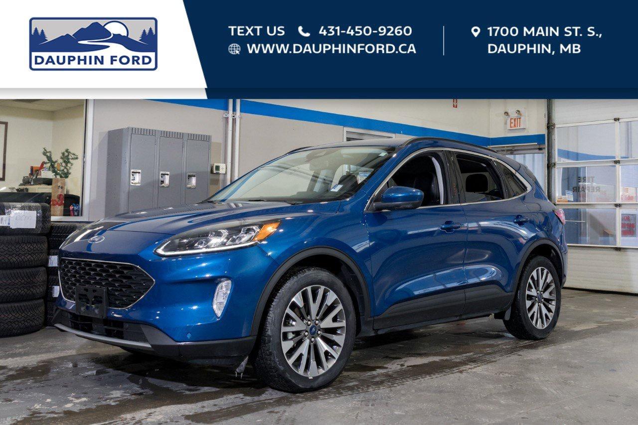 Used 2022 Ford Escape Titanium for sale in Dauphin, MB