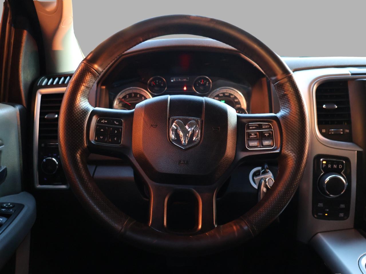 2017 RAM 1500 SLT-BIG HORN CERTIFIED 4WD *DIESEL*ACCIDENT FREE* CAMERA BLUETOOTH HEAT SEAT/STEERING CRUISE ALLOYS - Photo #9