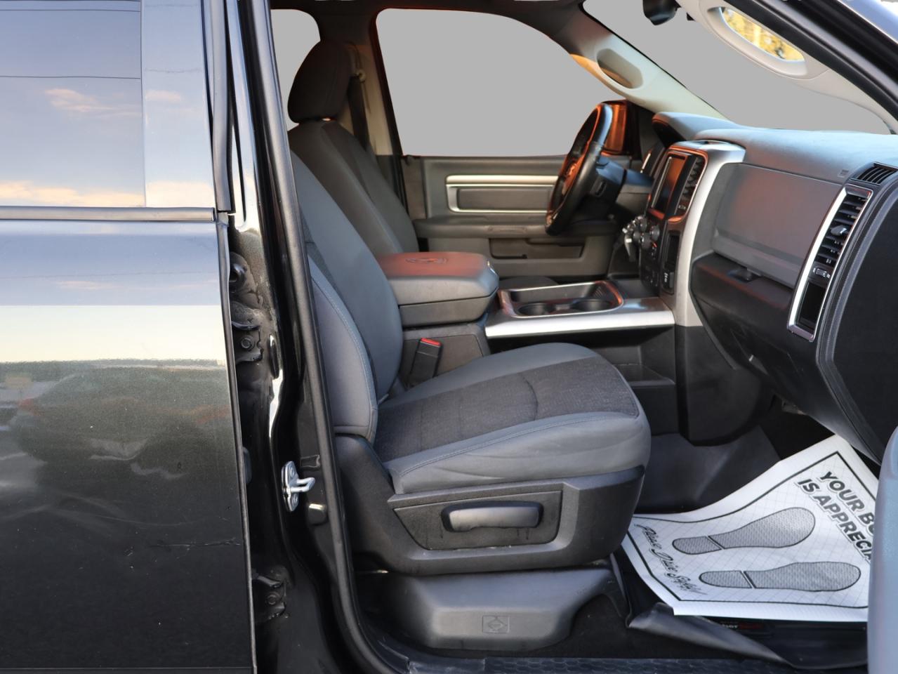 2017 RAM 1500 SLT-BIG HORN CERTIFIED 4WD *DIESEL*ACCIDENT FREE* CAMERA BLUETOOTH HEAT SEAT/STEERING CRUISE ALLOYS - Photo #17