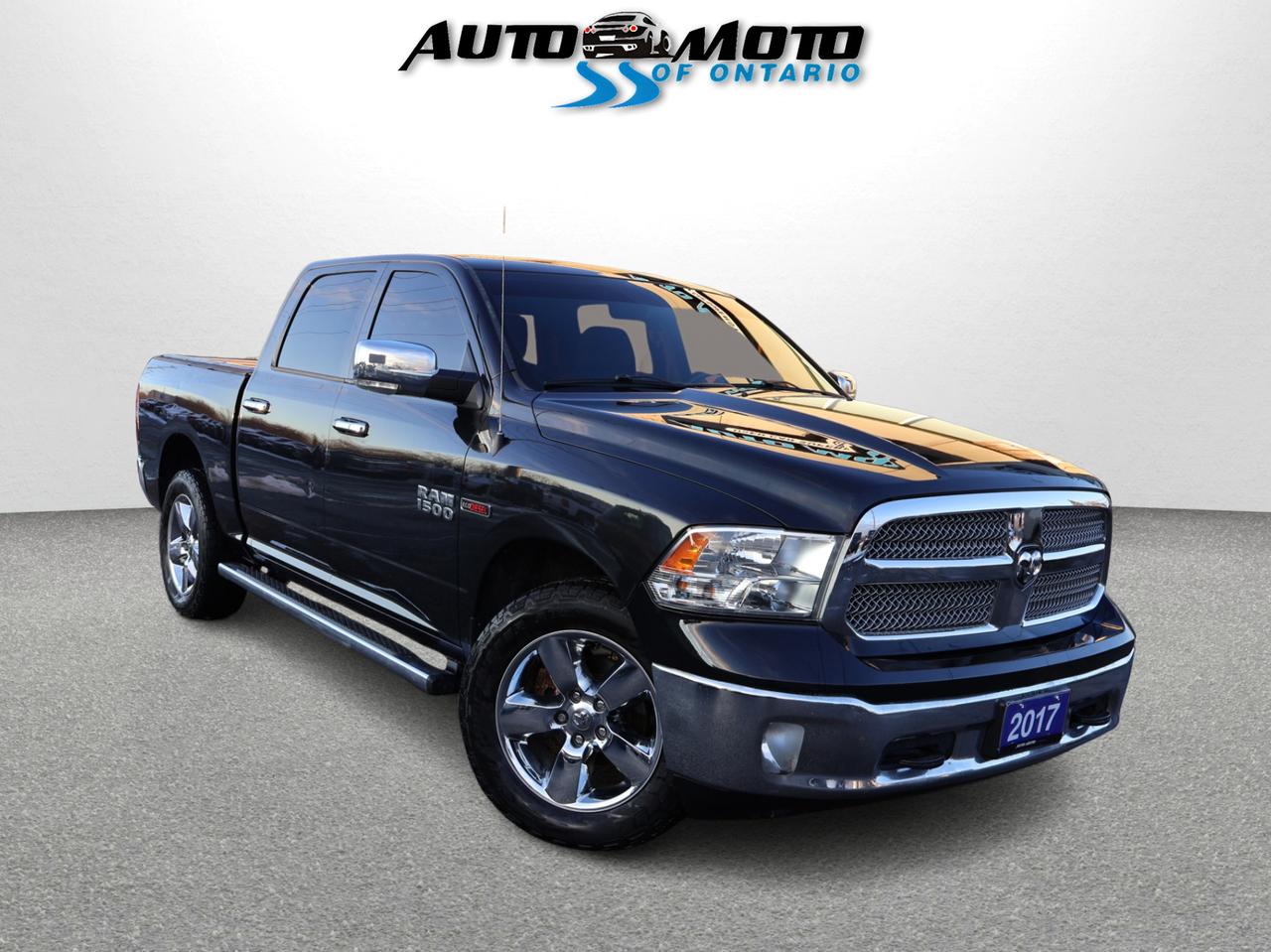 2017 RAM 1500 SLT-BIG HORN CERTIFIED 4WD *DIESEL*ACCIDENT FREE* CAMERA BLUETOOTH HEAT SEAT/STEERING CRUISE ALLOYS Photo