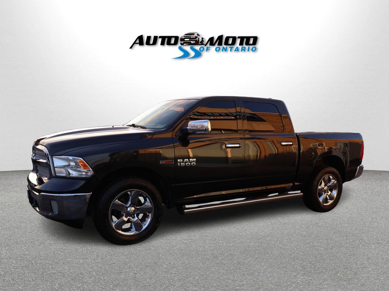 2017 RAM 1500 SLT-BIG HORN CERTIFIED 4WD *DIESEL*ACCIDENT FREE* CAMERA BLUETOOTH HEAT SEAT/STEERING CRUISE ALLOYS Photo