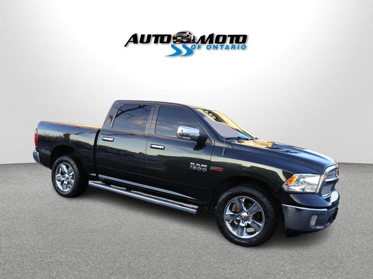 2017 RAM 1500 SLT-BIG HORN CERTIFIED 4WD *DIESEL*ACCIDENT FREE* CAMERA BLUETOOTH HEAT SEAT/STEERING CRUISE ALLOYS Photo