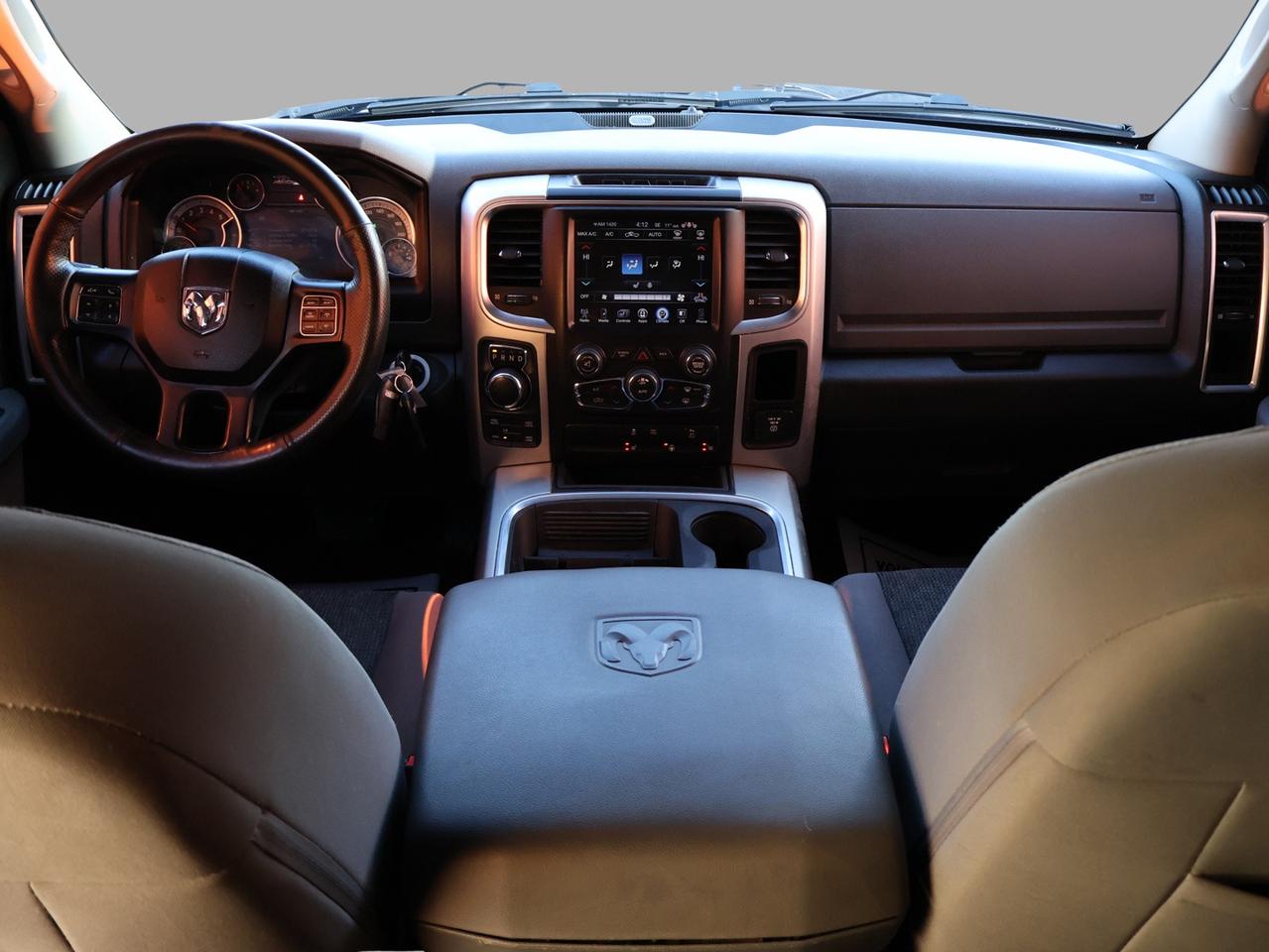 2017 RAM 1500 SLT-BIG HORN CERTIFIED 4WD *DIESEL*ACCIDENT FREE* CAMERA BLUETOOTH HEAT SEAT/STEERING CRUISE ALLOYS Photo