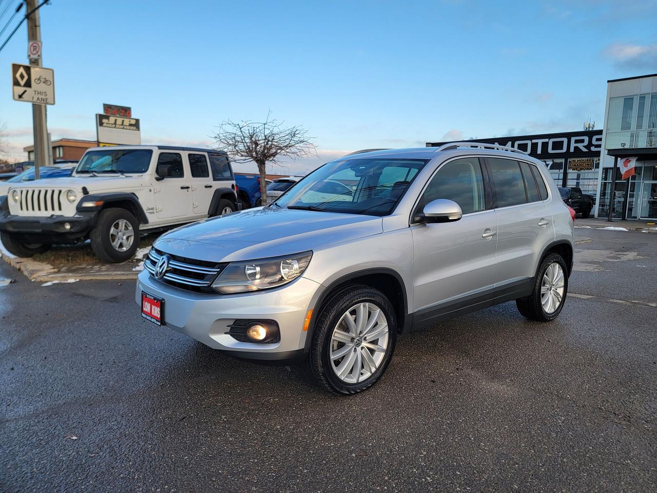 <p data-start=83 data-end=149><strong data-start=83 data-end=149>2017 Volkswagen Tiguan Comfortline &ndash; Very Low KMs, Super Clean</strong></p><p data-start=151 data-end=347>Well-kept Tiguan Comfortline with exceptionally low mileage. Smooth, solid, and loaded with the right features &mdash; perfect for anyone wanting a reliable, fuel-efficient SUV that still feels upscale.</p><p data-start=349 data-end=712><strong data-start=349 data-end=362>Features:</strong><br data-start=362 data-end=365>&bull; 2.0L Turbo engine<br data-start=384 data-end=387>&bull; Automatic transmission<br data-start=411 data-end=414>&bull; All-Wheel Drive<br data-start=431 data-end=434>&bull; Heated seats<br data-start=448 data-end=451>&bull; Backup camera<br data-start=466 data-end=469>&bull; Bluetooth audio & hands-free<br data-start=499 data-end=502>&bull; Touchscreen display<br data-start=523 data-end=526>&bull; Dual-zone climate control<br data-start=553 data-end=556>&bull; Leatherette interior<br data-start=578 data-end=581>&bull; Power driver seat<br data-start=600 data-end=603>&bull; Alloy wheels<br data-start=617 data-end=620>&bull; Keyless entry<br data-start=635 data-end=638>&bull; Cruise control<br data-start=654 data-end=657>&bull; Roof rails<br data-start=669 data-end=672>&bull; Fog lights<br data-start=684 data-end=687>&bull; Split-fold rear seats</p><p data-start=714 data-end=915><strong data-start=714 data-end=734>Why this Tiguan?</strong><br data-start=734 data-end=737>Very low kms, drives like new, extremely clean inside and out, and carries VW&rsquo;s solid build quality. A perfect compact SUV with great comfort, great mileage, and long life ahead.</p><p><strong>Additional Certification Cost</strong>: The full certification cost for this vehicle is <strong>$790 + HST</strong>.</p><p><strong>What&rsquo;s Included with Certification</strong>:</p><ul><li>The vehicle will be delivered with a <strong>valid safety certification</strong> and a <strong>36-day safety item warranty</strong> for your peace of mind.</li><li>A <strong>fresh oil change</strong> will be performed, and all fluids will be topped up.</li><li>The vehicle will be <strong>professionally detailed</strong>, ensuring it looks and feels like new when you pick it up.</li></ul><p>At <strong>Twin Oaks Auto</strong>, we are committed to providing a <strong>hassle-free car buying experience</strong>. From your first inquiry to driving off in your new car, our goal is to get you on the road quickly and stress-free!</p><p><strong>Financing Options Available!</strong><br>Flexible financing options are available to suit your needs. Contact us for more details.</p><p><strong>Contact Us Today</strong>:<br>📞 <strong>Call Us</strong>: 905-339-3330<br>📍 <strong>Location</strong>: 2470 Royal Windsor Drive, Oakville, Ontario, L6J 7Y2</p><p><br>(Conveniently located between Ford Drive and Winston Churchill Blvd.)</p><p><strong>More Information</strong>:<br>Visit our website at <strong><a href=http://www.twinoaksauto.com>TwinOaksAuto.com</a></strong> to view additional pictures, explore our inventory, and access CARFAX reports.</p><p>&nbsp;</p>