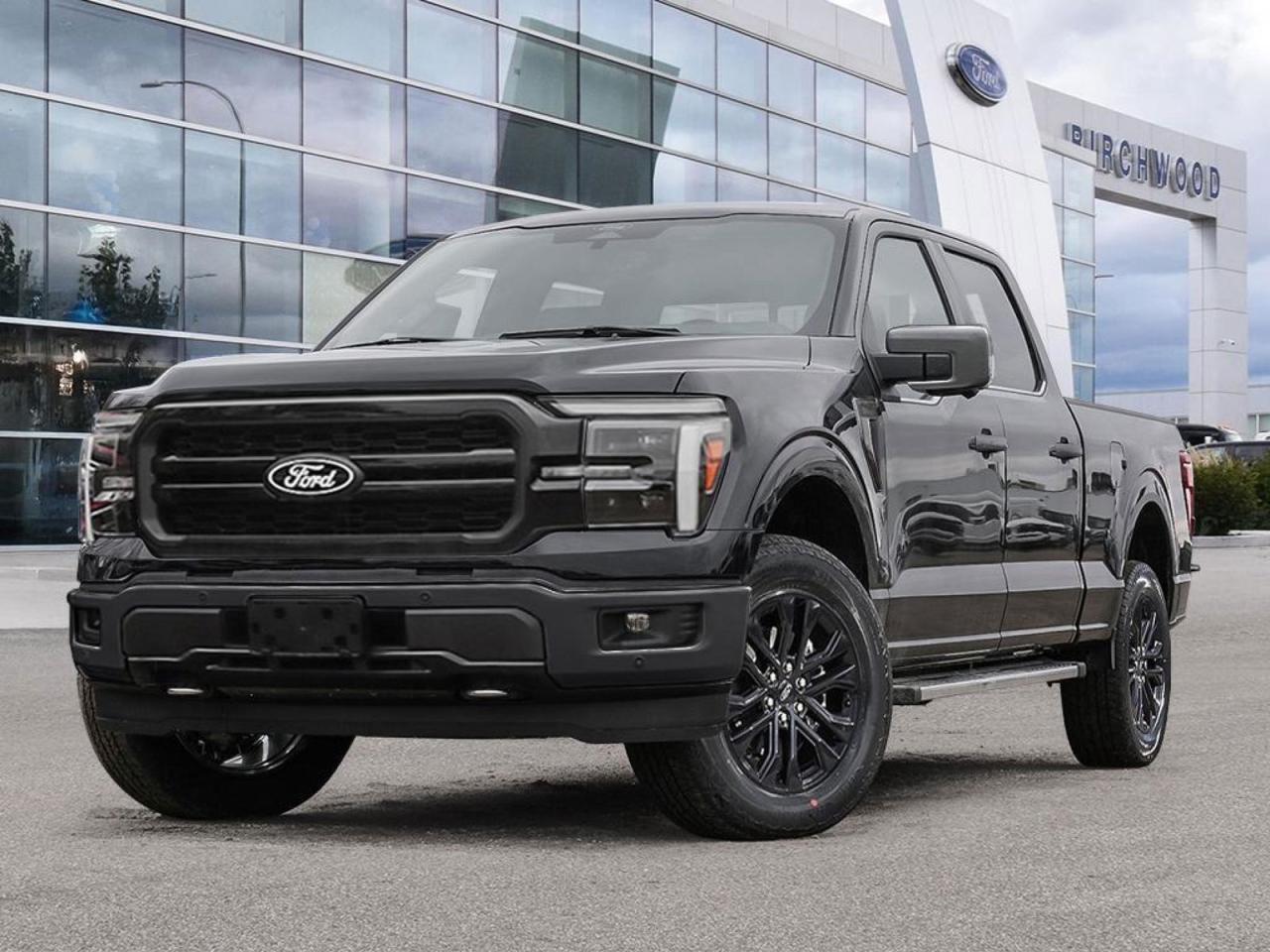 New 2025 Ford F-150 LARIAT Factory Order - Arriving Soon - 502A | 3.5L | BLK Appearance PKG | Twin Panel Moonroof for sale in Winnipeg, MB