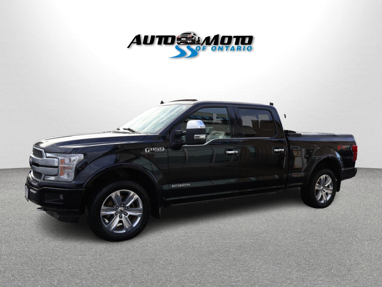 2018 Ford F-150 PLATINUM-FX4 4WD DIESEL CERTIFIED 360 CAMERA NAV BLUETOOTH LEATHER HEAT/COOL MASSAG SEATS P.ROOF CRUISE ALLOYS Photo2