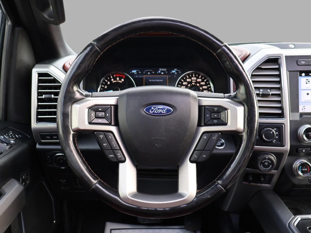 2018 Ford F-150 PLATINUM-FX4 4WD DIESEL CERTIFIED 360 CAMERA NAV BLUETOOTH LEATHER HEAT/COOL MASSAG SEATS P.ROOF CRUISE ALLOYS - Photo #9