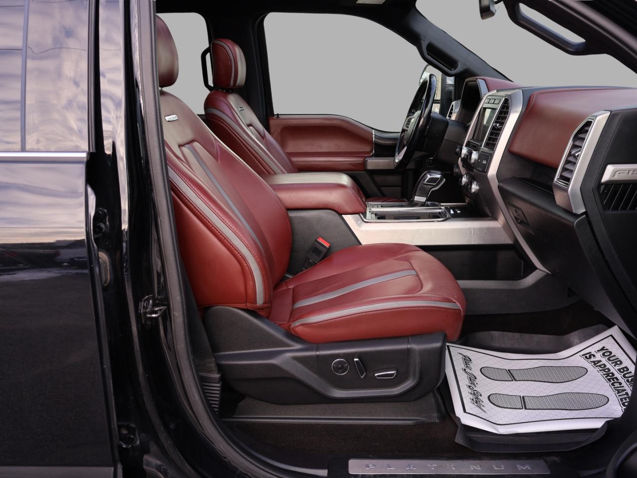 2018 Ford F-150 PLATINUM-FX4 4WD DIESEL CERTIFIED 360 CAMERA NAV BLUETOOTH LEATHER HEAT/COOL MASSAG SEATS P.ROOF CRUISE ALLOYS - Photo #17