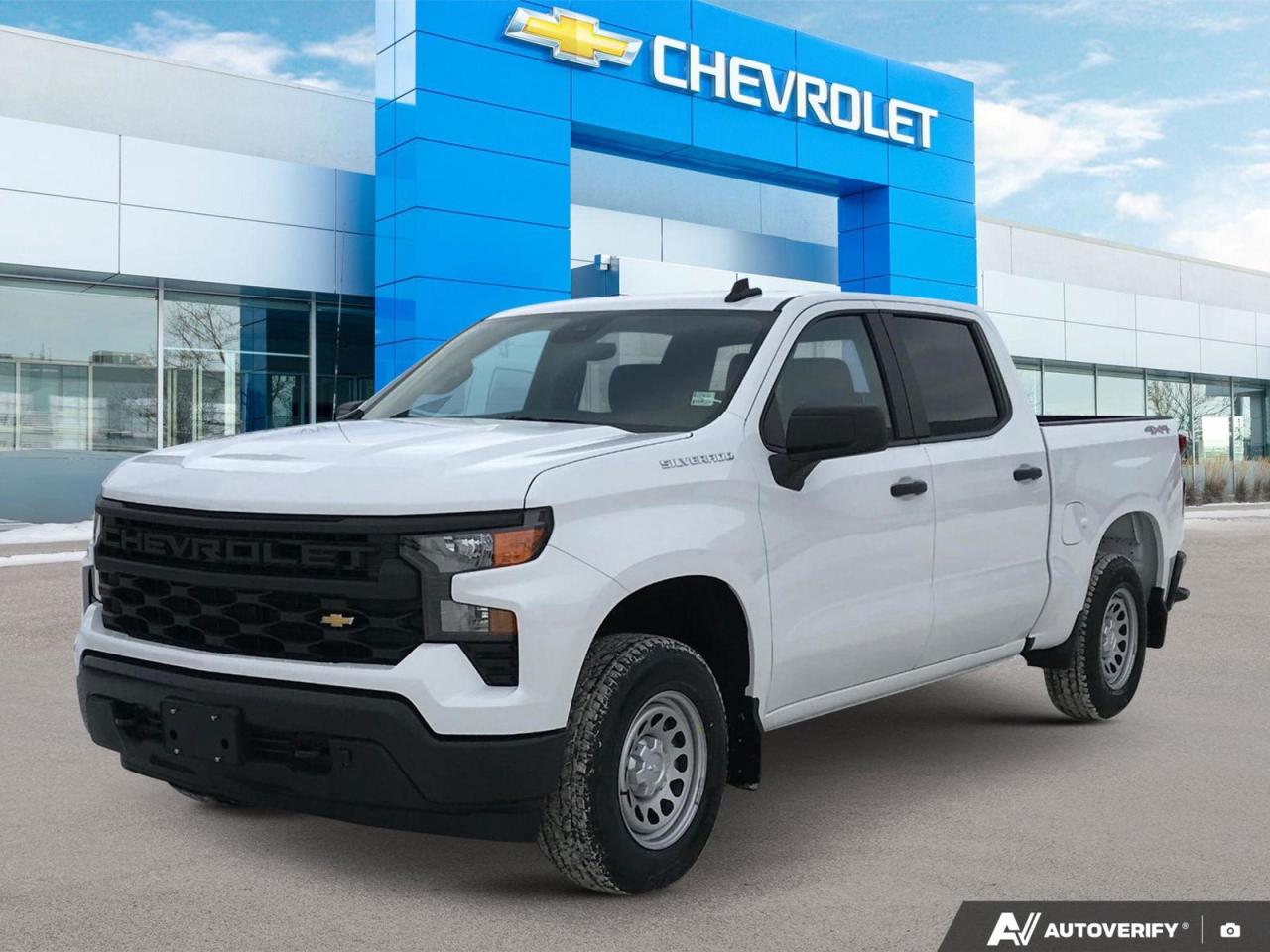 Price Includes Added Accessories Plus Chevytec Spray-on Liner | 	Rear Auto Locking Differential | Integrated Trailer Brake Controller | 	Engine Block Heater | WT Value Package
Experience the future of trucking with the all-new 2026 Chevrolet Silverado 1500! This cutting-edge pickup combines power, efficiency, and advanced technology to deliver an unparalleled driving experience.

Key Features:
- Powerful 5.3L 8-cylinder engine
- Four-wheel drive capability
- Push-button start for effortless ignition
- Electric Power Steering for precise control
- Wi-Fi Hotspot capability for on-the-go connectivity
- Teen Driver feature for promoting safe driving habits
- HD Rear Vision Camera for enhanced safety
- StabiliTrak stability control system with Proactive Roll Avoidance

Ready to revolutionize your driving experience? Visit Birchwood Chevrolet Buick GMC today to reserve your 2026 Silverado 1500, start the purchase process, or schedule a test drive. Our expert team is standing by to answer any questions and help you discover the perfect truck for your needs. Dont miss this opportunity to own the future of trucking!
See three brands under one roof at Birchwood Chevrolet Buick GMC  the only place in Winnipeg where you can compare GMC, Chevrolet, and Buick all in one visit. Save yourself some time, see a great selection, and learn everything you need to know. 

Your Experience is Everything at Birchwood Chevrolet Buick GMC. 

Click, call (204) 837-5811, or visit Birchwood Chevrolet Buick GMC at the Birchwood Auto Park, 3965 Portage Avenue West at the Perimeter.

Dealer Permit #4240.
Dealer permit #4240