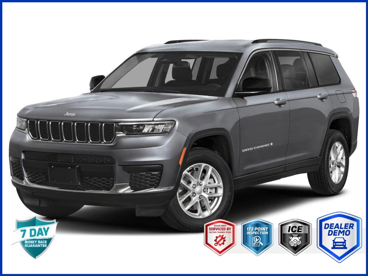2025 Jeep Grand Cherokee L Limited ENG 3.6L PENTASTAR VVT V6 W/ESS | 8-SPEED A/T | BALTIC GREY METALLIC | LUXURY TECH GROUP II | BLK APPEARANCE PK | 2ND-ROW 60/40 BENCH W/MANUAL TIP/SLIDE | DUAL-PANE COMMANDVIEW SUNROOF | 9 AMPLIFIED S Photo0