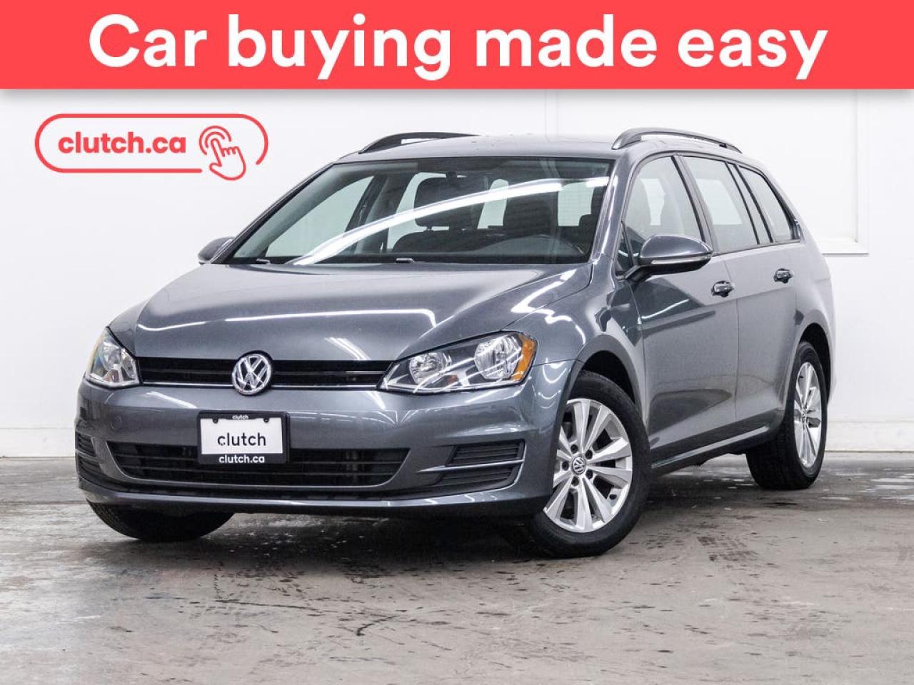 Used 2016 Volkswagen Golf Sportwagen Trendline w/Apple CarPlay & Android Auto, Heated Front Seats, Backup Cam for sale in Toronto, ON