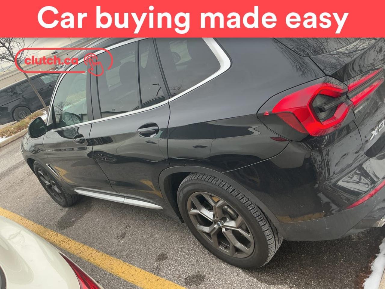 Used 2022 BMW X3 xDrive30i AWD w/ Apple CarPlay, Heated Front Seats, Rearview Cam for sale in Toronto, ON