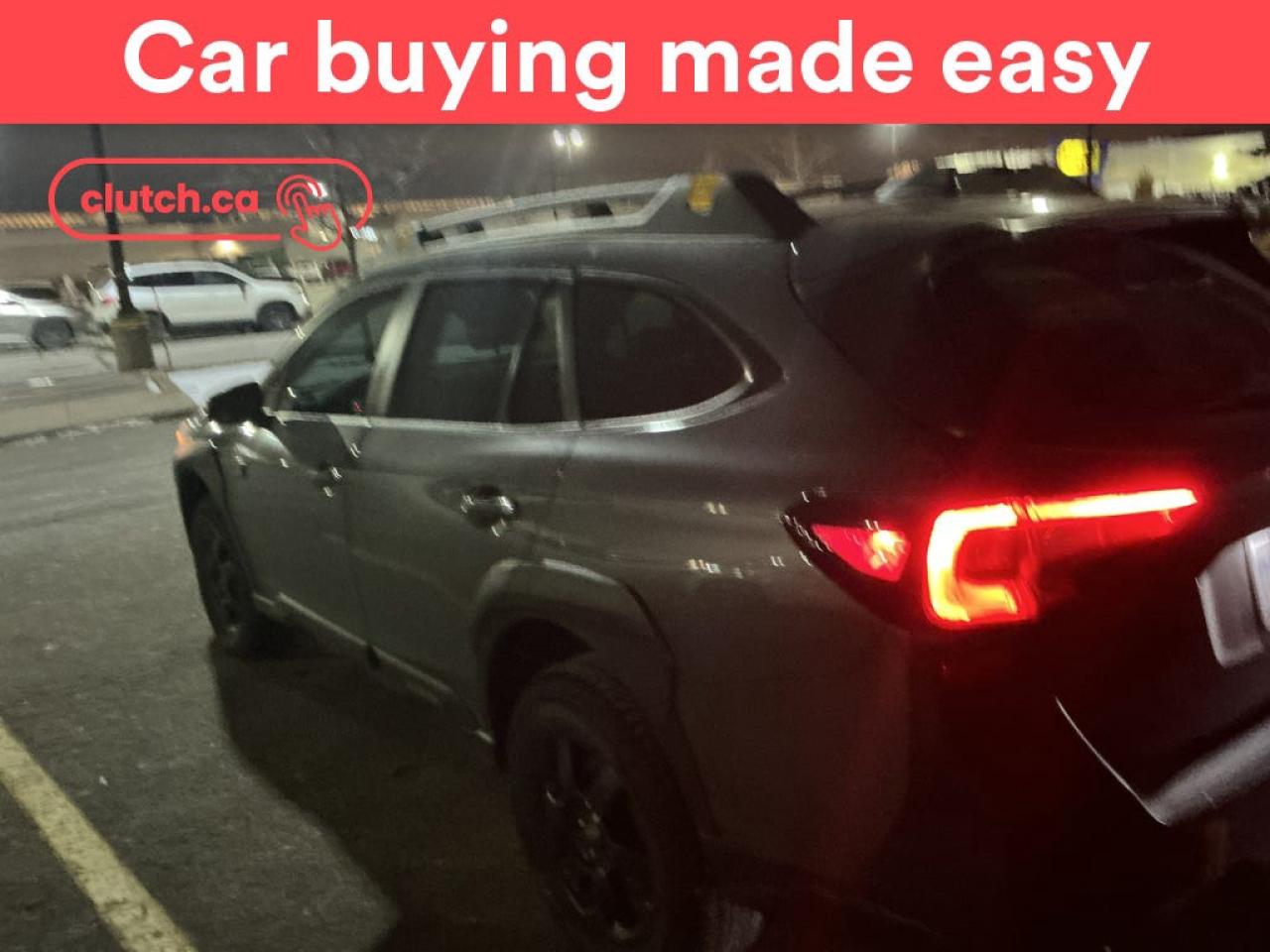 Used 2024 Subaru Outback Wilderness AWD w/ EyeSight w/ Apple CarPlay, Heated Front Seats, Rearview Cam for sale in Toronto, ON