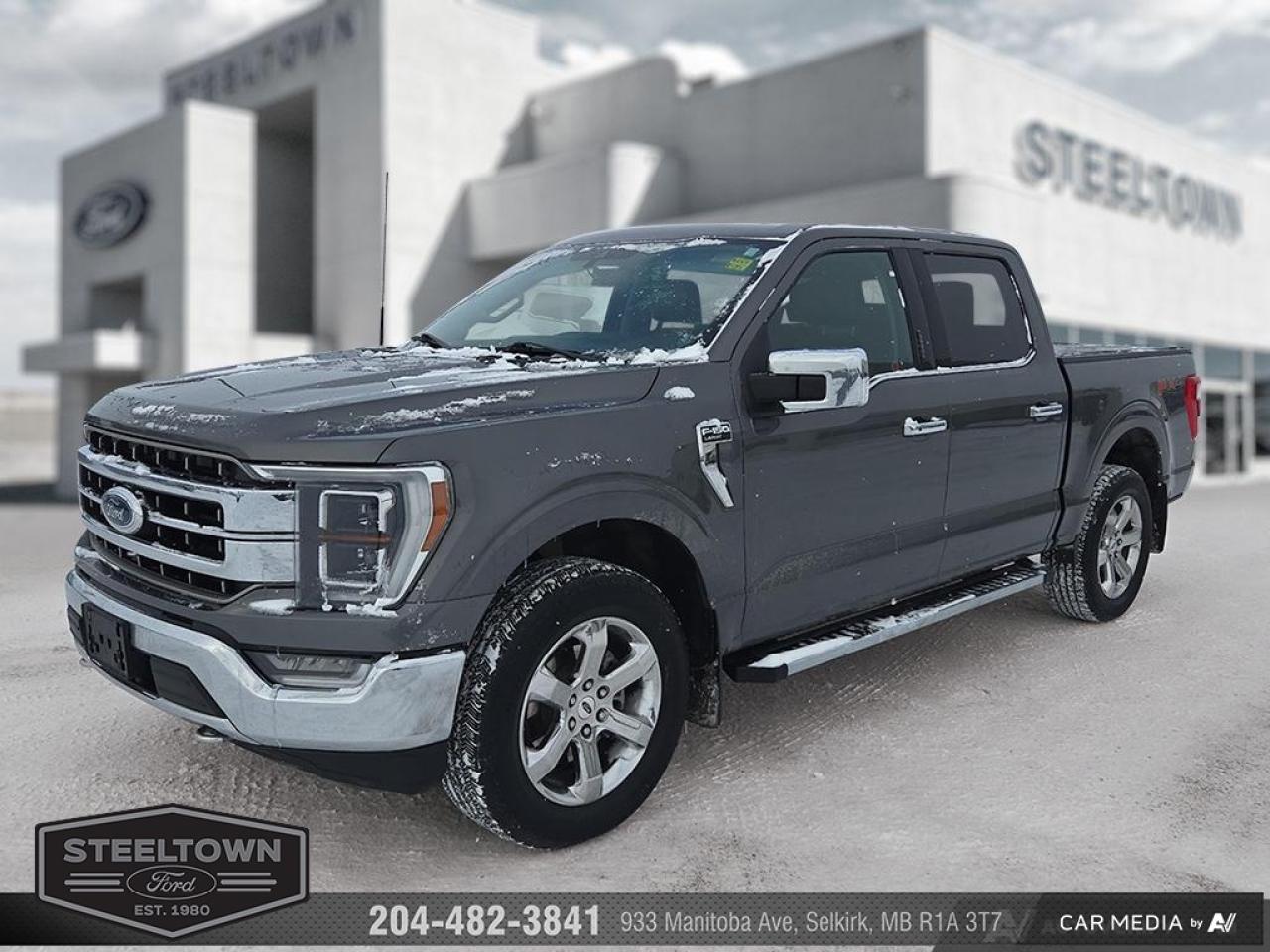 Used 2021 Ford F-150 LARIAT 4WD SuperCrew 502A LEATHER/ROOF. for sale in Selkirk, MB
