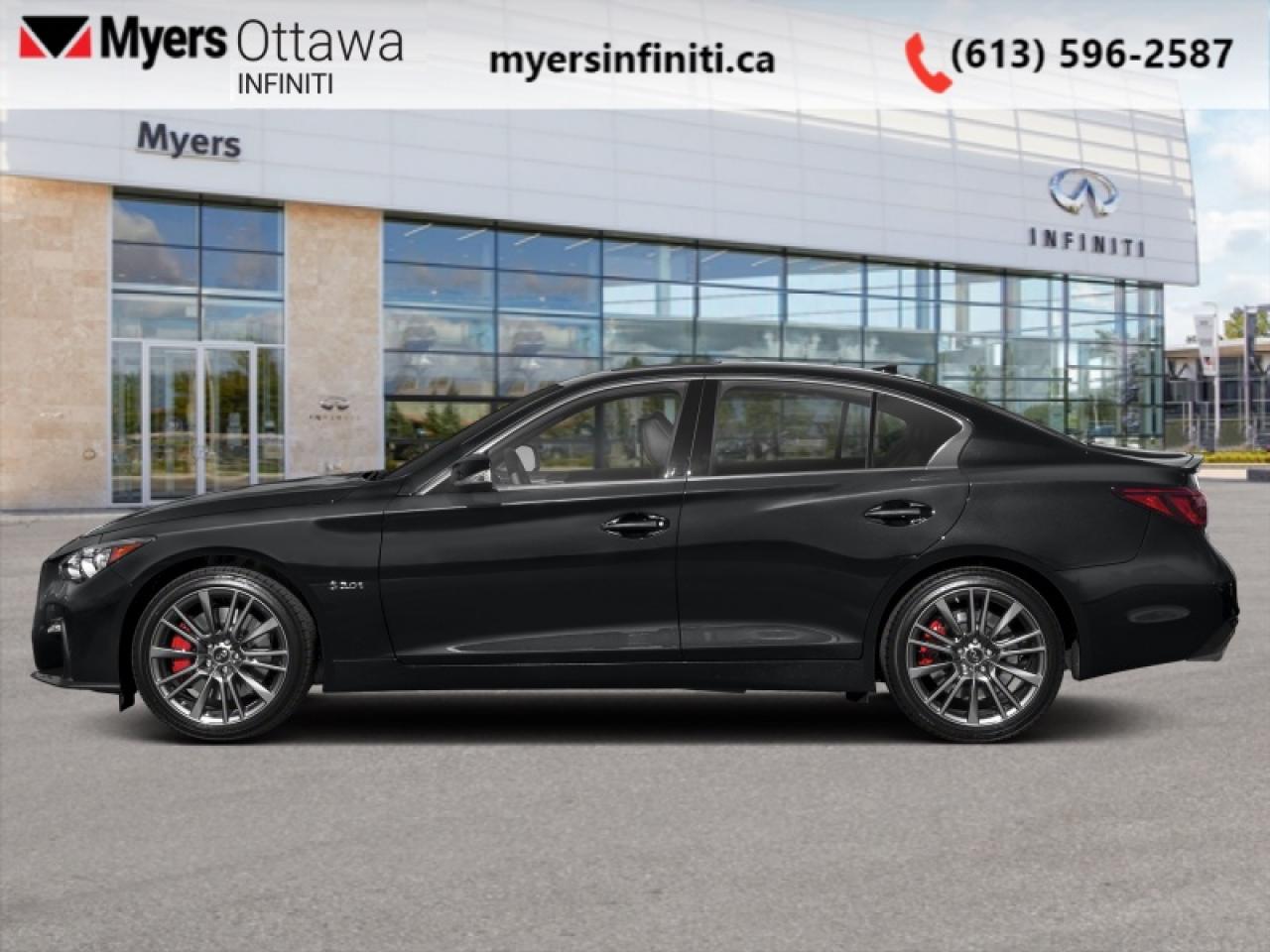 Used 2022 Infiniti Q50 Red Sport I-LINE ProACTIVE for sale in Ottawa, ON