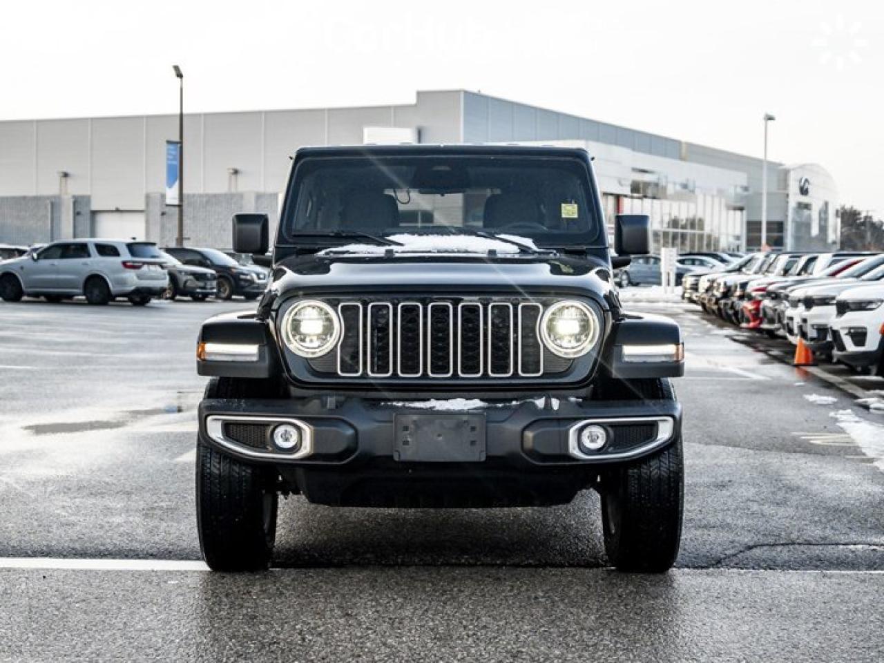 2025 Jeep Wrangler Sahara 4 Door Park Assist, Blind Spot, Side Steps, Safety Grp Photo2