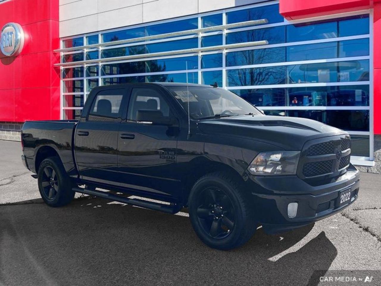 Used 2022 RAM 1500 Classic SLT | Heated Seats/Wheel | Apple Carplay | Black Appearance Pkg | Remote Start | and More ! for sale in Guelph, ON