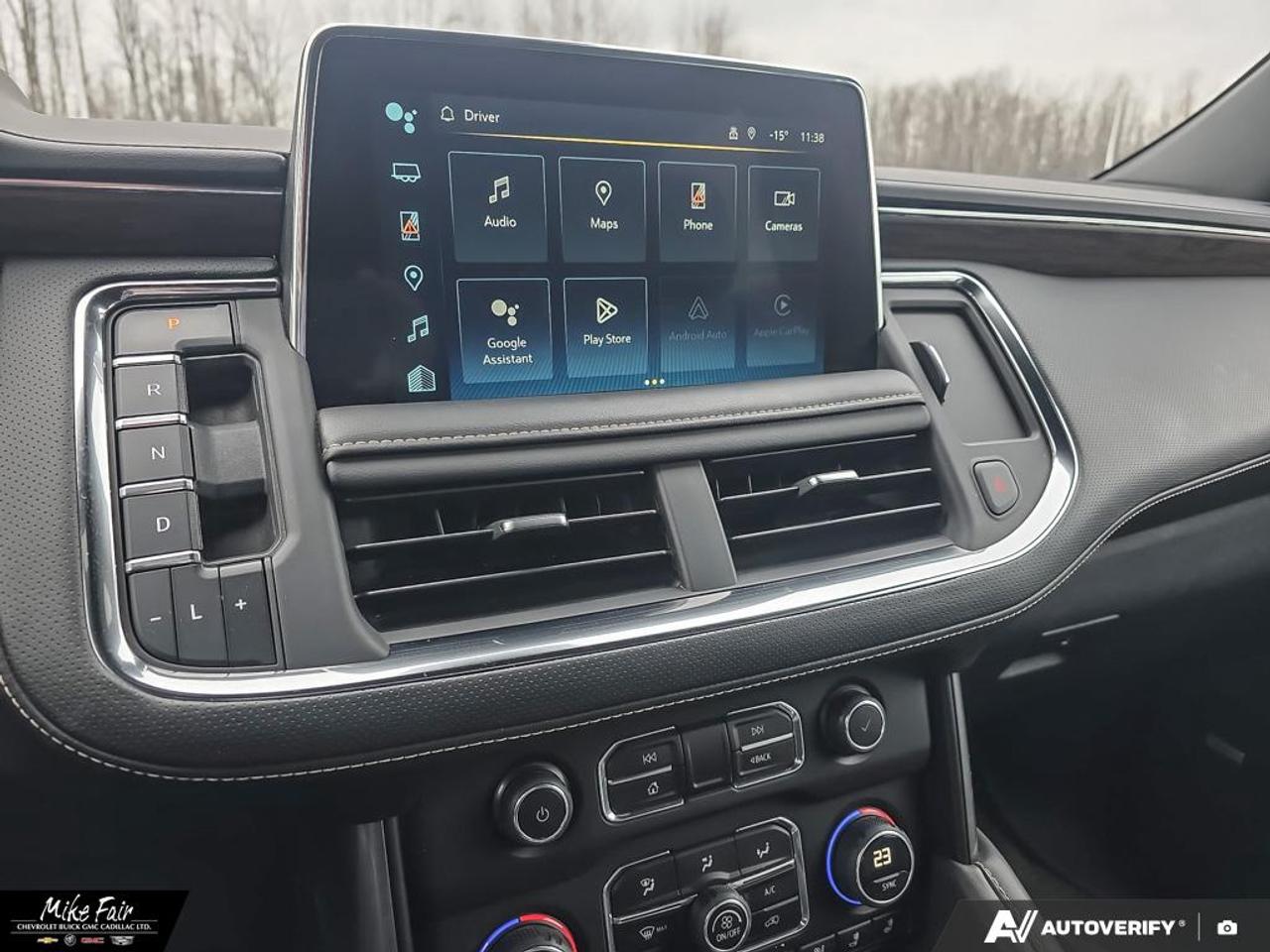 2023 Chevrolet Tahoe Premier 10 Speaker BOSE Audio System, Wireless Charging for Devices, Keyless Open/ Lock and Start Photo