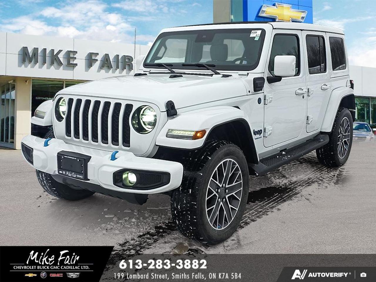2023 Jeep Wrangler 4xe High Altitude GPS Navigation, Apple CarPlay, Android Auto, 4G LTE WiFi Hotspot Photo