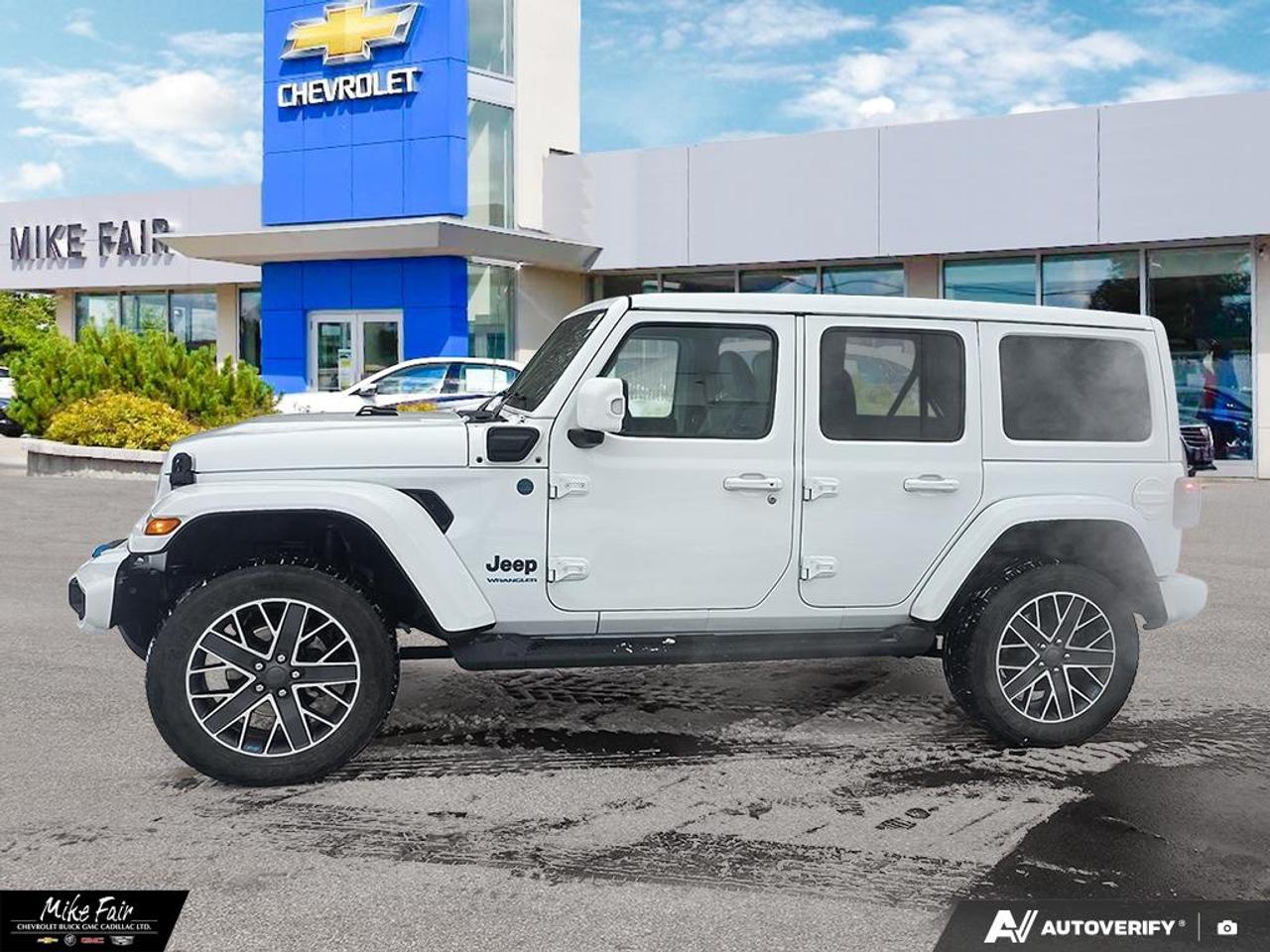 2023 Jeep Wrangler 4xe High Altitude GPS Navigation, Apple CarPlay, Android Auto, 4G LTE WiFi Hotspot Photo