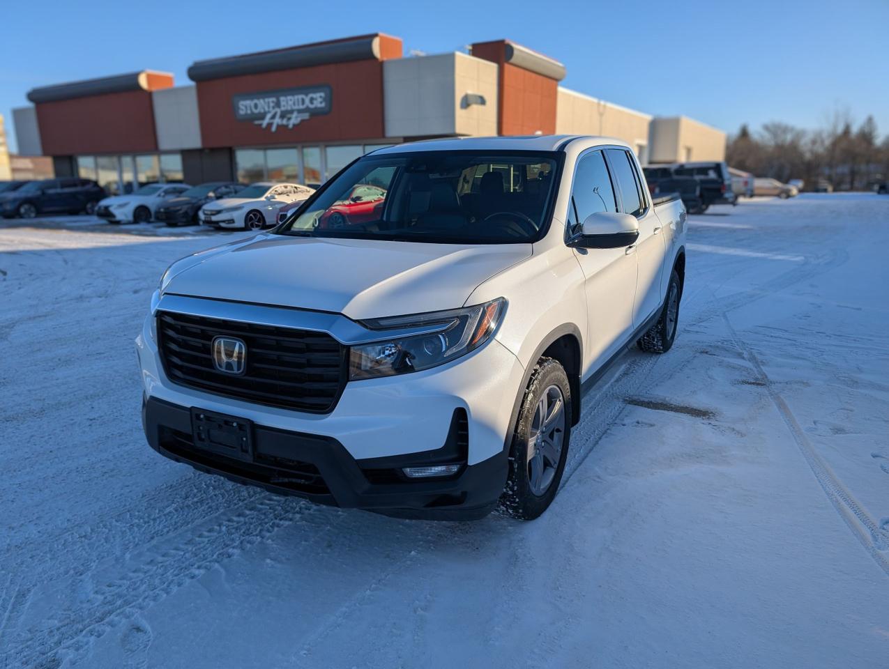 Used 2021 Honda Ridgeline Touring | Cooled Seats | Blind Spot Monitoring for sale in Steinbach, MB