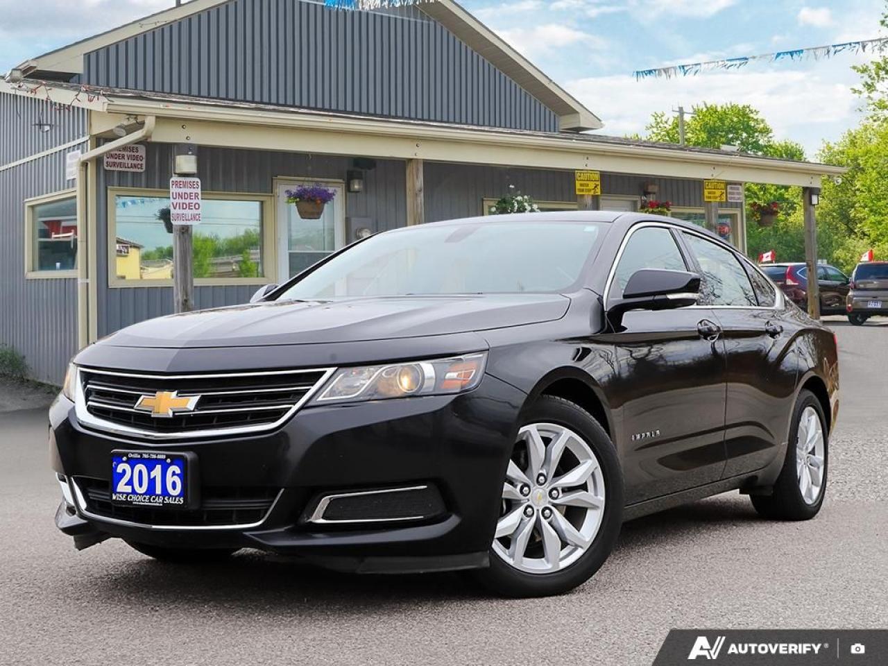 Used 2016 Chevrolet Impala LT, LOW KM'S, REMOTE START, R/V CAM, B.TOOTH for sale in Orillia, ON