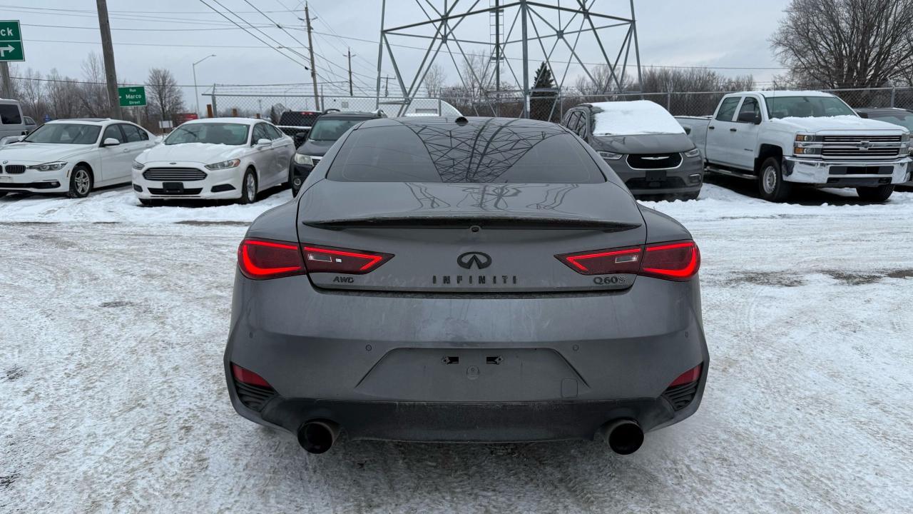 2017 Infiniti Q60 3.0T Red Sport 400 Photo3