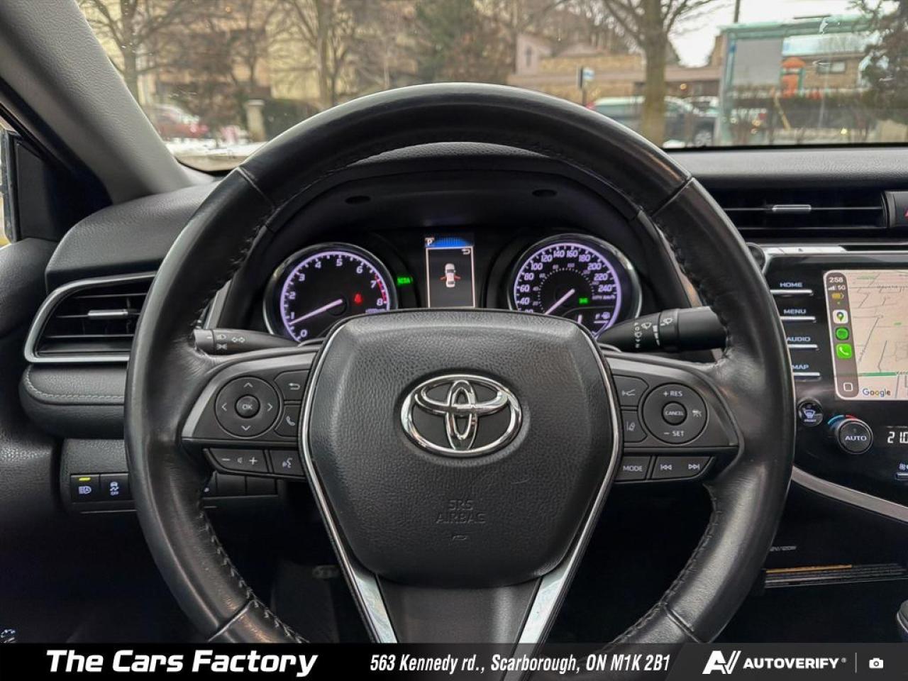 2019 Toyota Camry SE Only 81,114 km! Leather,Sunroof,Apple CarPlay! - Photo #12