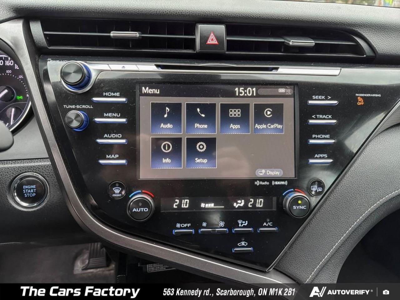 2019 Toyota Camry SE Only 81,114 km! Leather,Sunroof,Apple CarPlay! - Photo #19