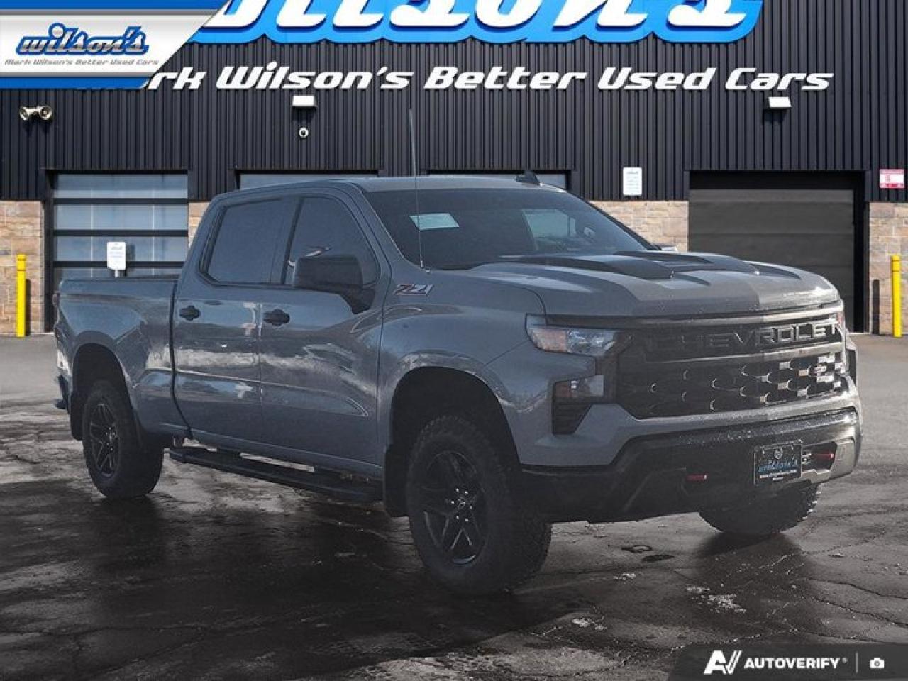 2024 Chevrolet Silverado 1500 Custom Trail Boss | 5.3L | Z71 Off Road | Android/CarPlay | Boards | EZ Lift Tailgate | and More ! Photo