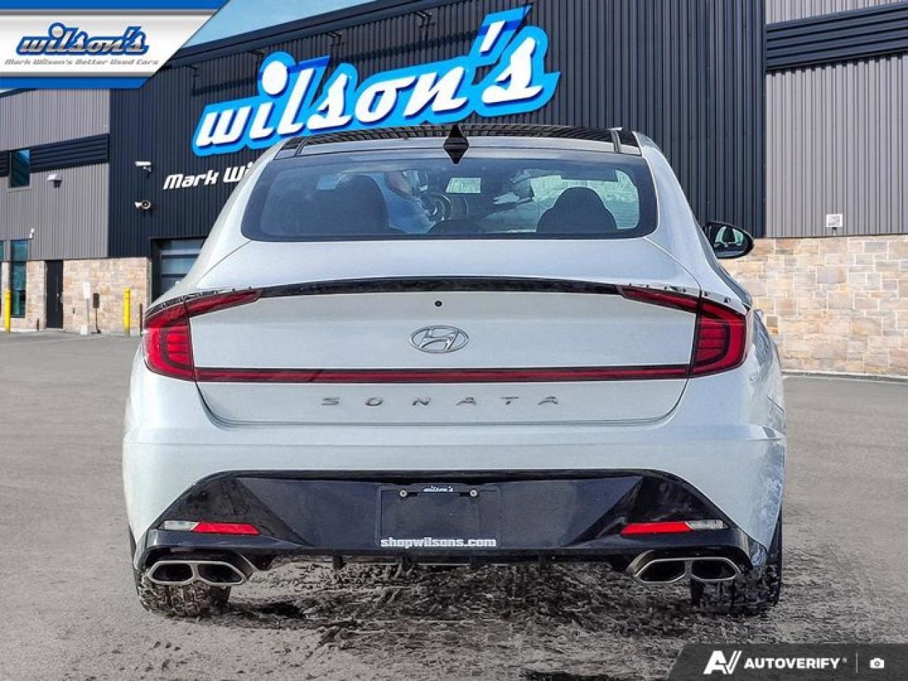 2022 Hyundai Sonata N Line | Pano Roof | Leather | Heated Seats + Steering | Remote Start | Adaptive Cruise | and More ! Photo