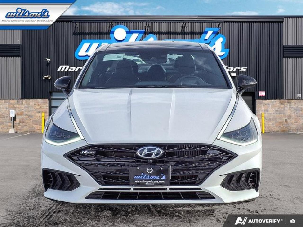 2022 Hyundai Sonata N Line | Pano Roof | Leather | Heated Seats + Steering | Remote Start | Adaptive Cruise | and More ! Photo