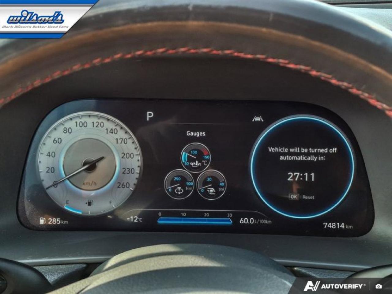 2022 Hyundai Sonata N Line | Pano Roof | Leather | Heated Seats + Steering | Remote Start | Adaptive Cruise | and More ! Photo